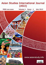 International Journal of Asian Studies - Unique Conferences Canada (UCC)